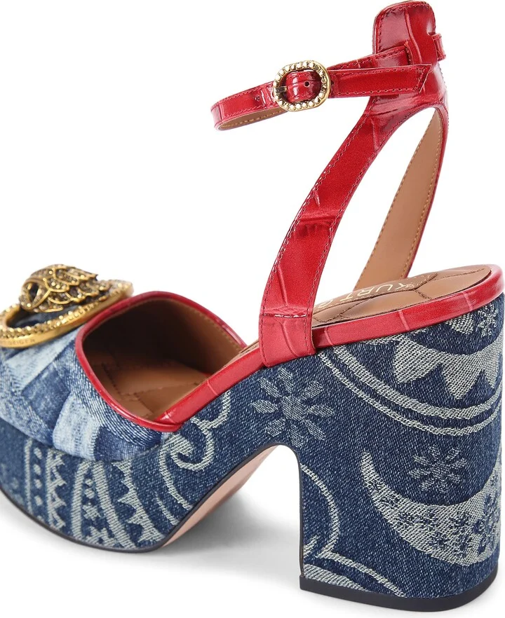 Chelsea Ankle Strap Platform Pump - Image 3