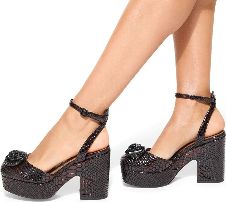 Chelsea Ankle Strap Platform Pump - Image 8