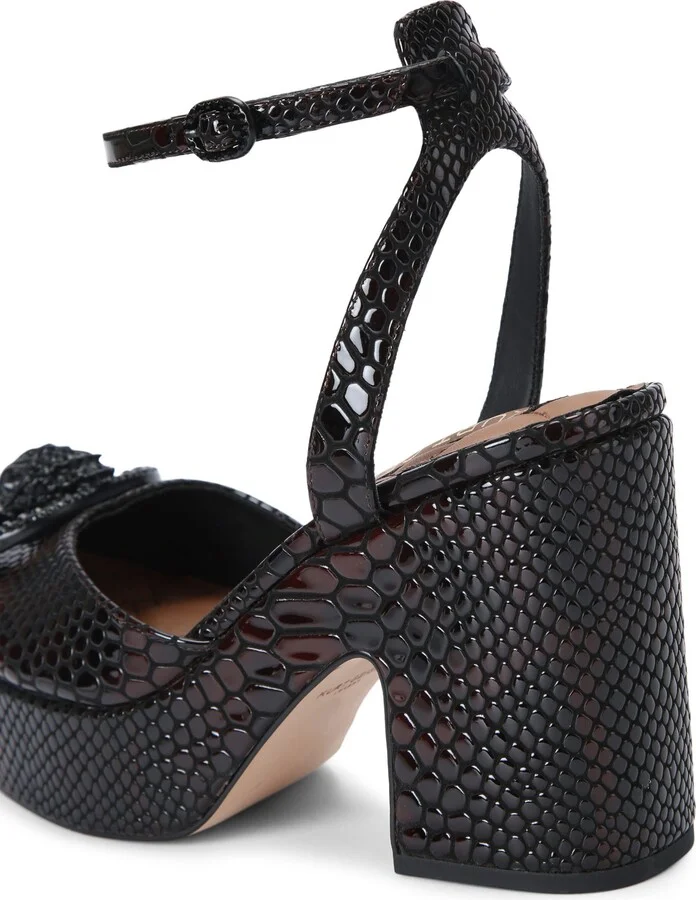 Chelsea Ankle Strap Platform Pump - Image 9