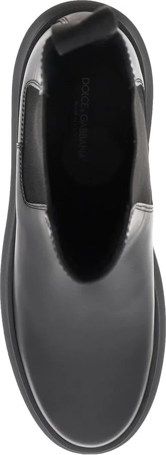 Chelsea Boots In Brushed Leather - Image 2