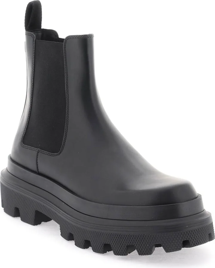 Chelsea Boots In Brushed Leather - Image 4