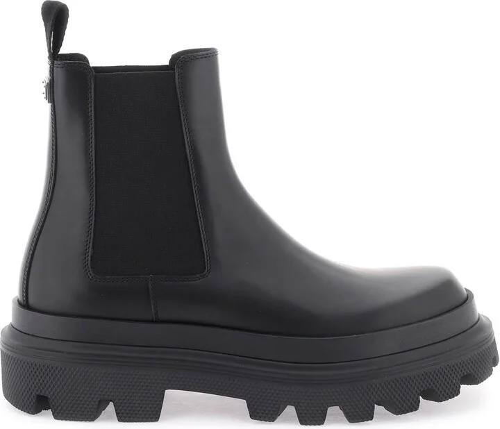 Chelsea Boots In Brushed Leather