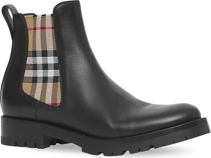 Chelsea check-panel boots - Image 2
