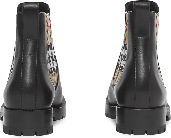 Chelsea check-panel boots - Image 3