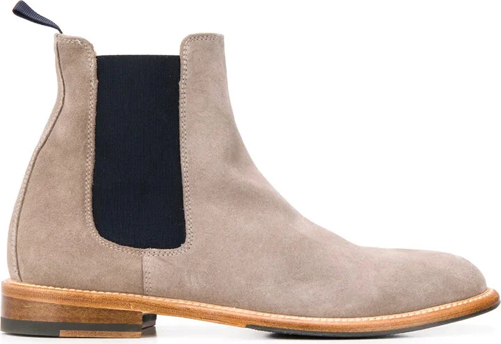 Chelsea colour-block boots