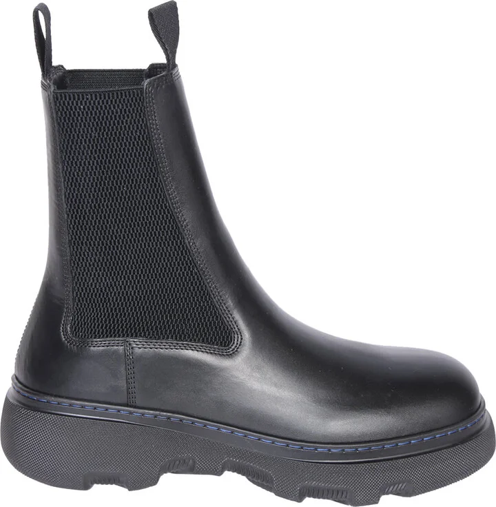 Chelsea Creeper Black Ankle Boot