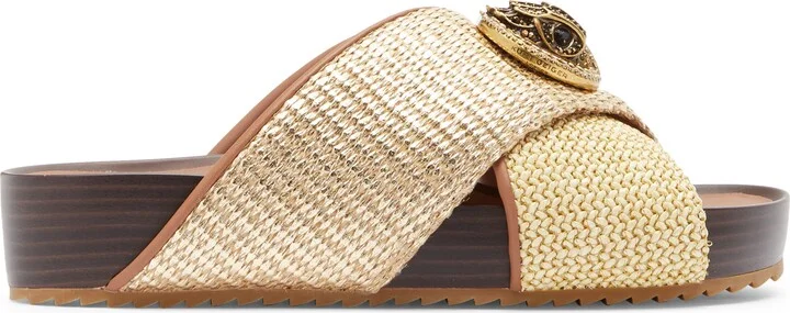 Chelsea Cross Strap Flatform Sandal - Image 9