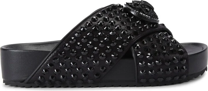 Chelsea Cross Strap Flatform Sandal