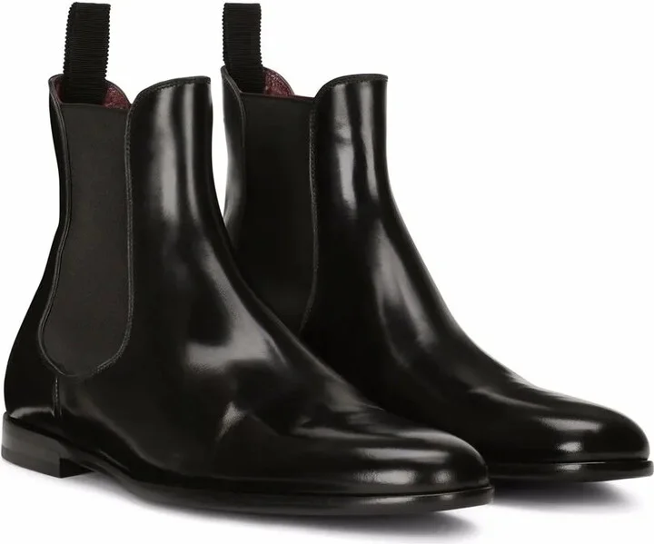 Chelsea leather boots - Image 2