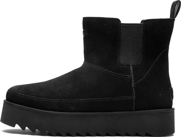 Chelsea Platform Mini "Black Suede" boots - Image 5