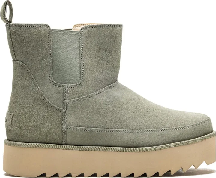 Chelsea Platform Mini "Shaded Clover" boots