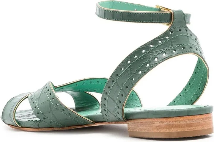 Chemesier ankle-strap detail sandals - Image 3