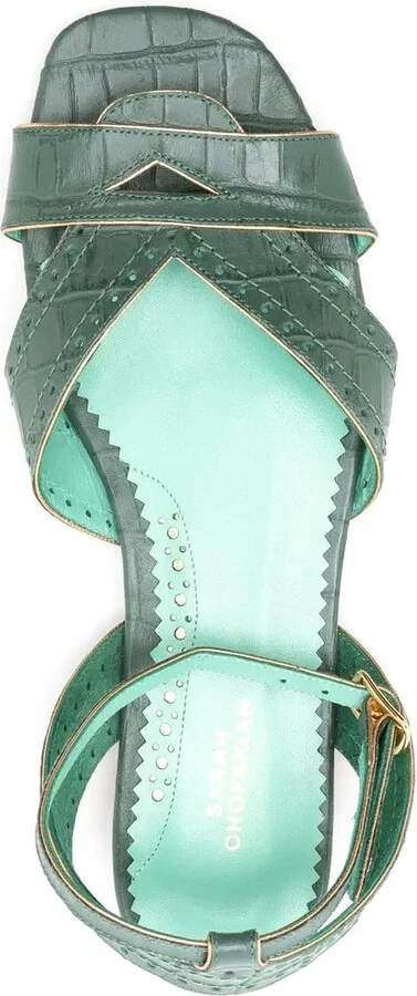 Chemesier ankle-strap detail sandals - Image 4