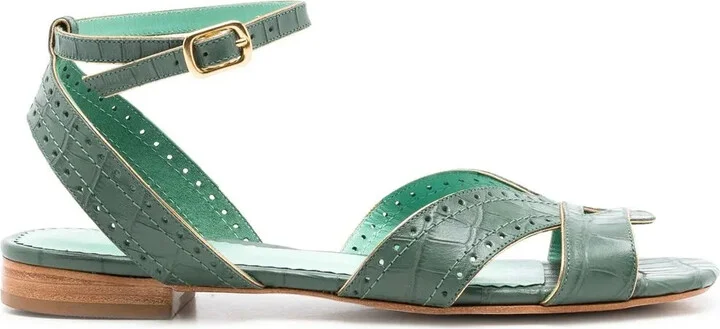 Chemesier ankle-strap detail sandals