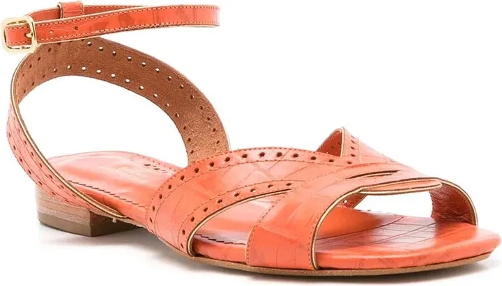 Chemisier open-toe flat sandals - Image 2