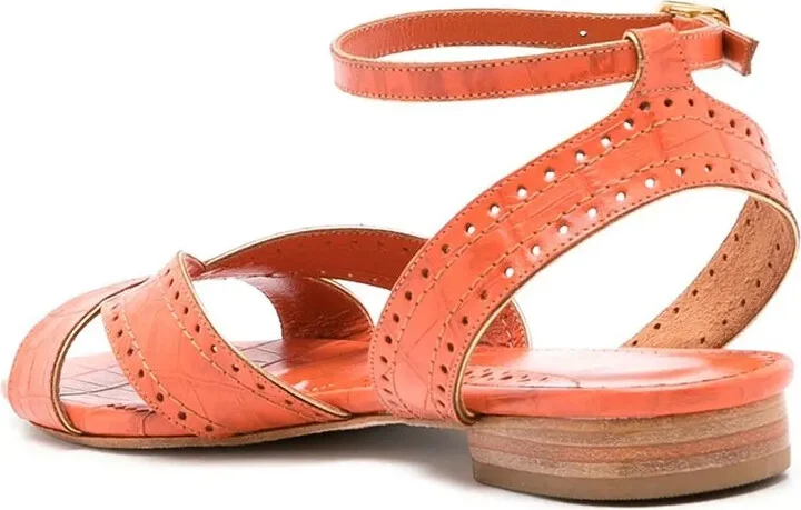 Chemisier open-toe flat sandals - Image 3