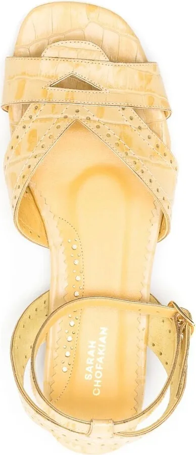 Chemisier open-toe flat sandals - Image 4