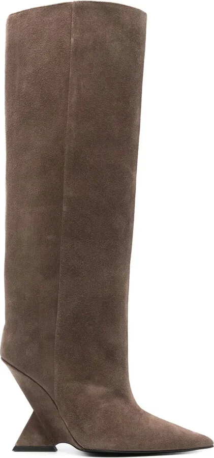 Cheope 105mm suede boots
