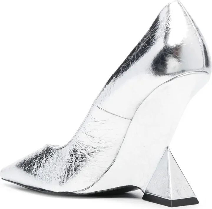 Cheope 105mm wedge pumps - Image 3