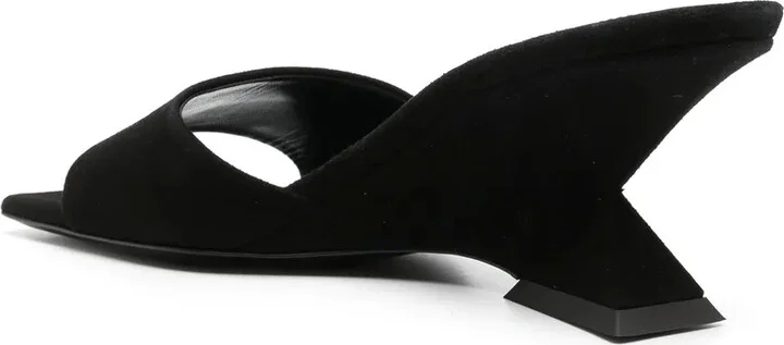 Cheope 75mm suede sandals - Image 3