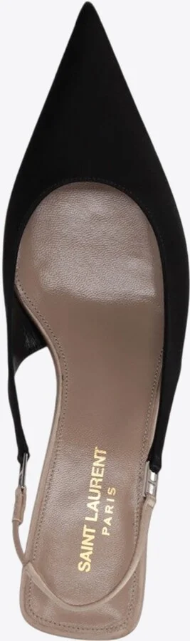 Cherish 30 Slingback Satin Pumps - Image 3