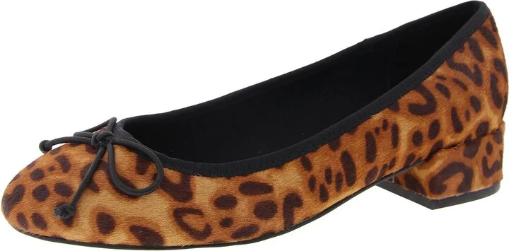 Cherish Womens Kitten Heel Slip On Loafers