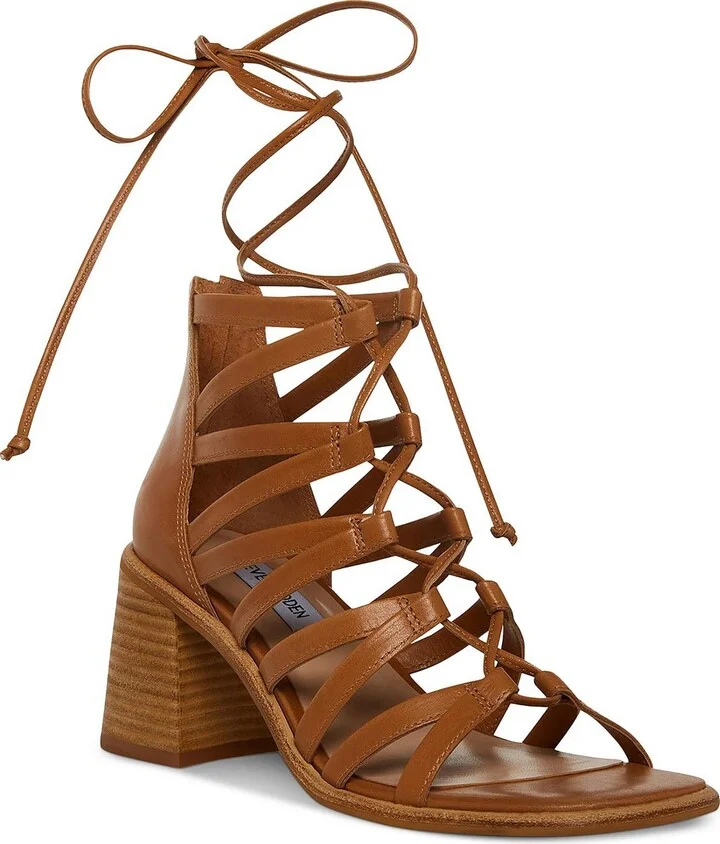 Cherri 30 Womens Leather Strappy Gladiator Sandals