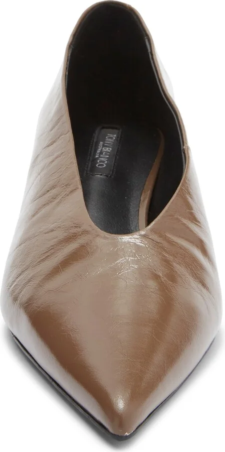 Cherry Pointed Toe Kitten Heel Pump - Image 10