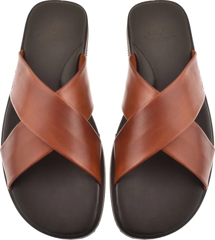 Chesil Crossover Sandals Brown