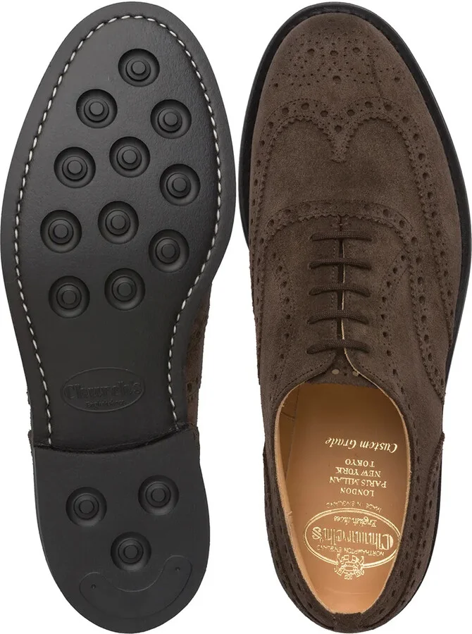 Chetwynd suede Oxford brogues - Image 3