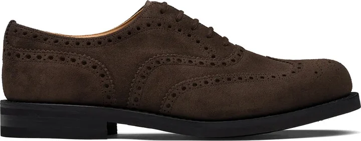 Chetwynd suede Oxford brogues