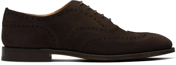 Chetwynd suede oxford brogues
