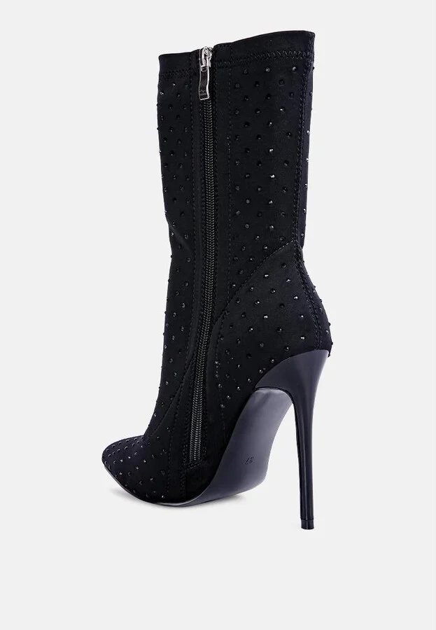Cheugy Embellished Ankle Boots - Image 2