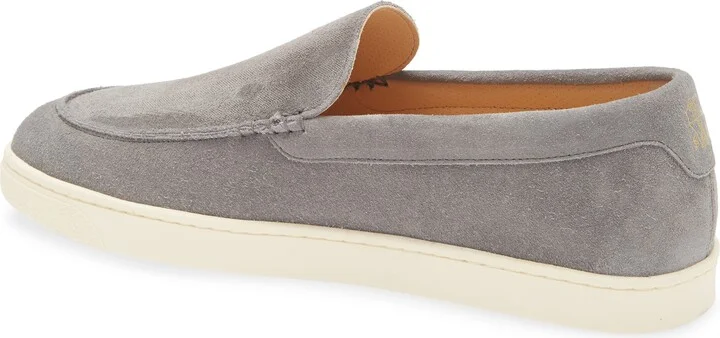 Chevron Embossed Suede Loafer - Image 8