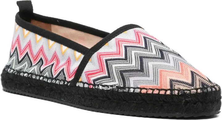 Chevron-Knit Espadrilles - Image 2