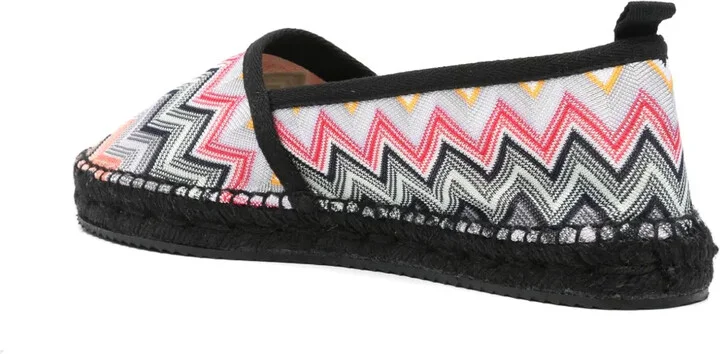 Chevron-Knit Espadrilles - Image 3