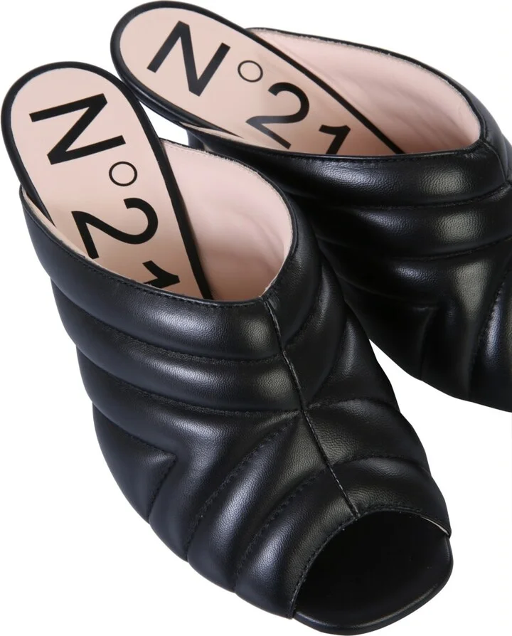 Chevron Pattern Mules - Image 2