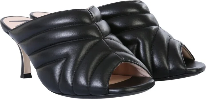Chevron Pattern Mules - Image 3