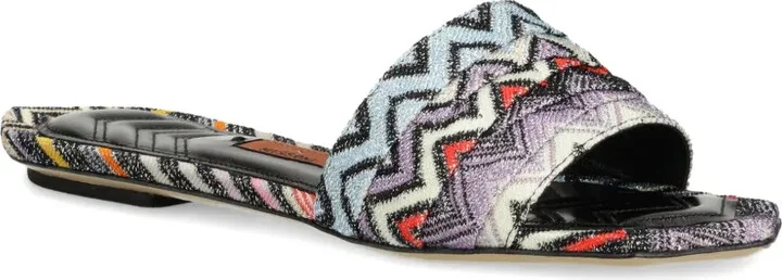 Chevron-Patterned Slides - Image 2