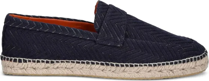 Chevron Slip-On Espadrilles