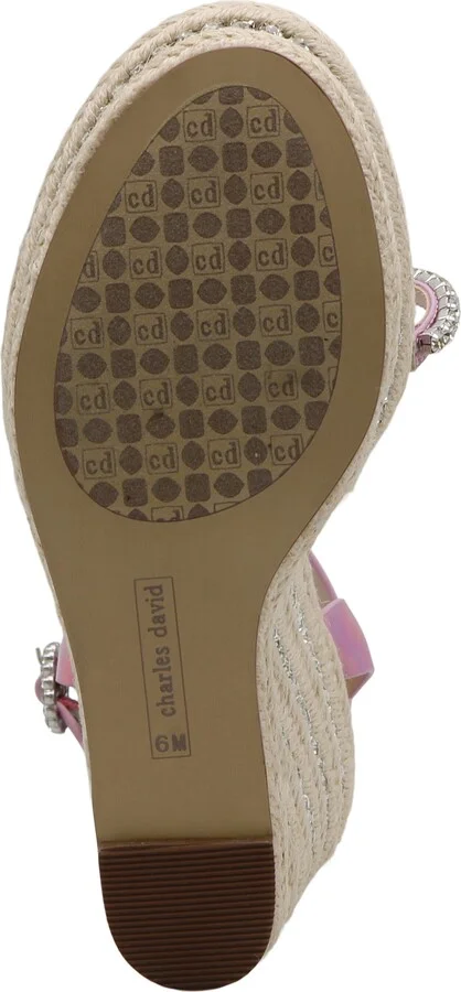 Chiara Ankle Strap Espadrille Platform Wedge Sandal - Image 5