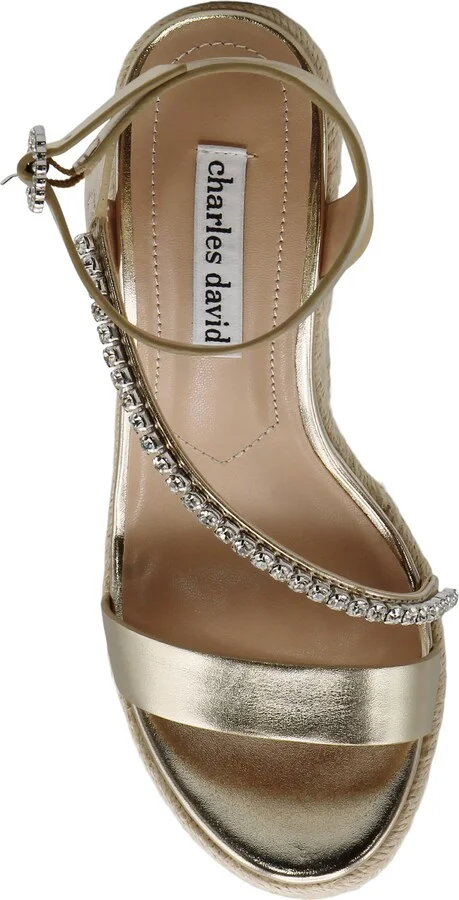 Chiara Ankle Strap Espadrille Platform Wedge Sandal - Image 4