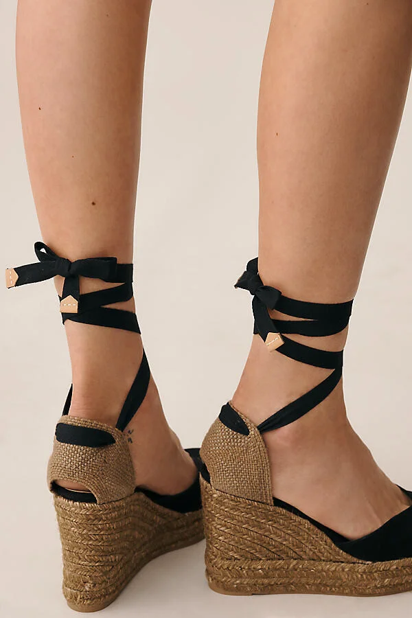 Chiara Ankle-Tie Espadrille Heels - Image 3