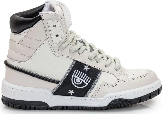 Chiara Ferragni High-Top Lace-Up Sneakers