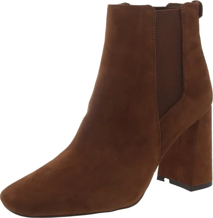 Chiara Womens Suede Ankle Chelsea Boots