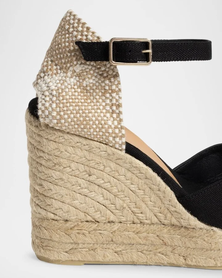 Chiarita Canvas Wedge Espadrilles - Image 2