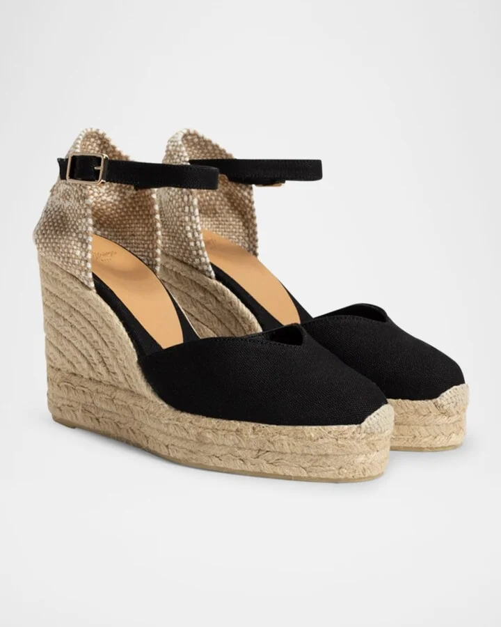 Chiarita Canvas Wedge Espadrilles - Image 3