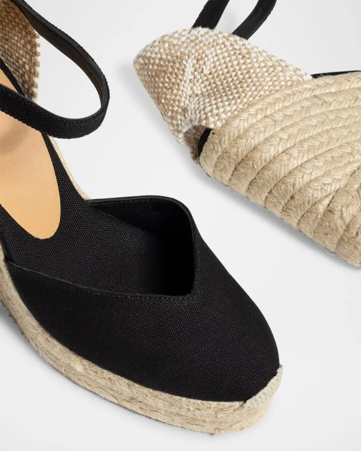 Chiarita Canvas Wedge Espadrilles - Image 4