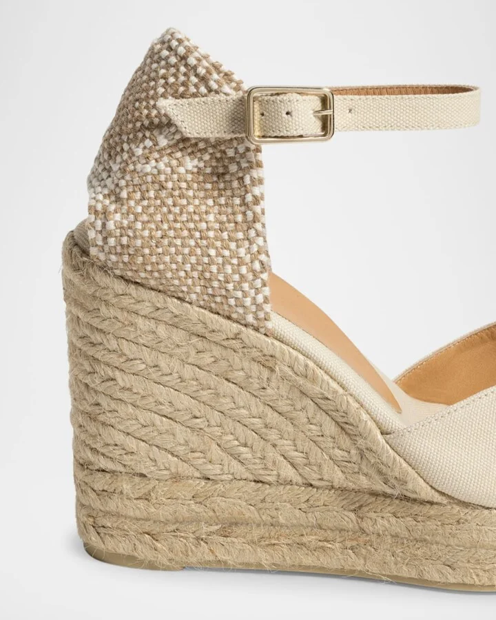 Chiarita Canvas Wedge Espadrilles - Image 5