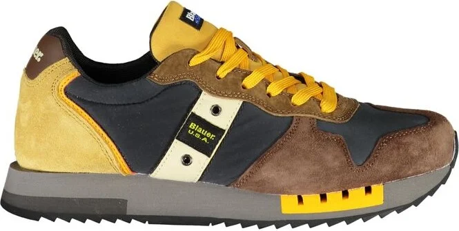 Chic Contrast Lace-Up Men's Sneakers